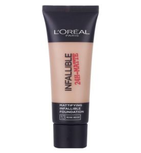 L'Oreal Matte 24Hr Infallible Foundation does the trick!